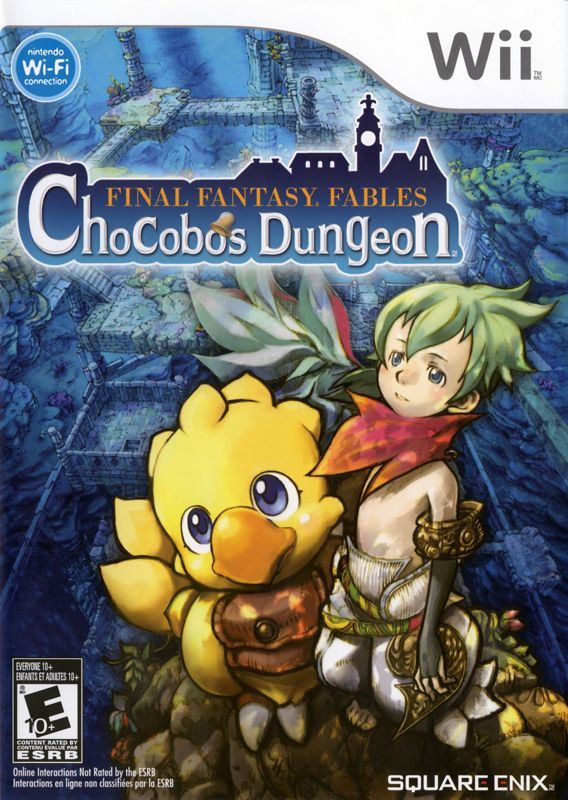 Game cover: Final Fantasy Fables: Chocobo's Dungeon