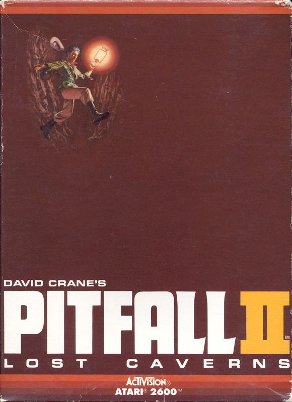 Game cover: Pitfall II: Lost Caverns