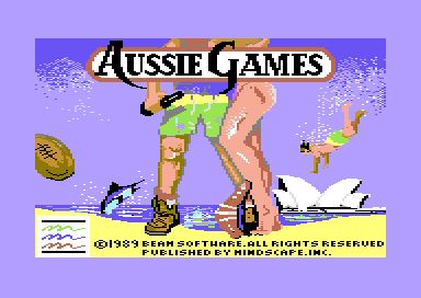 Game cover: Aussie Games