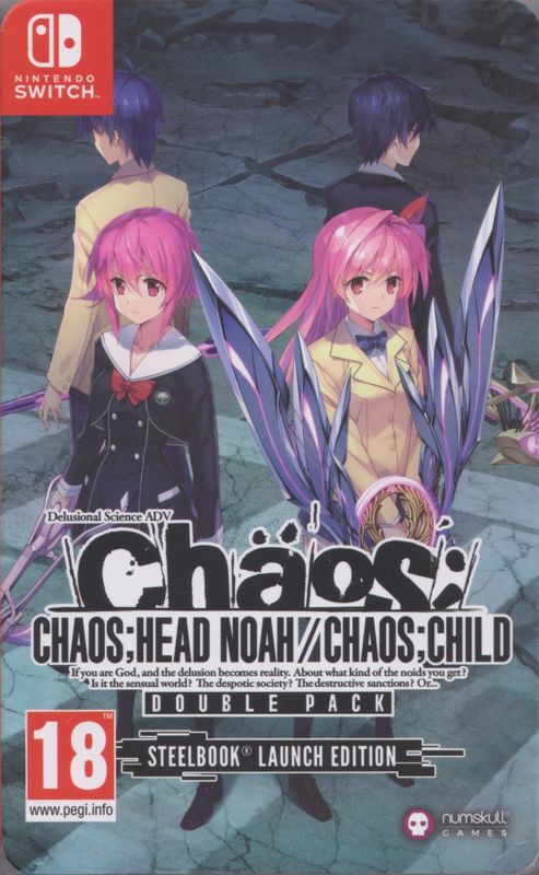 Game cover: Chaos;Head: Noah / Chaos;Child Double Pack (Steelbook Launch Edition)