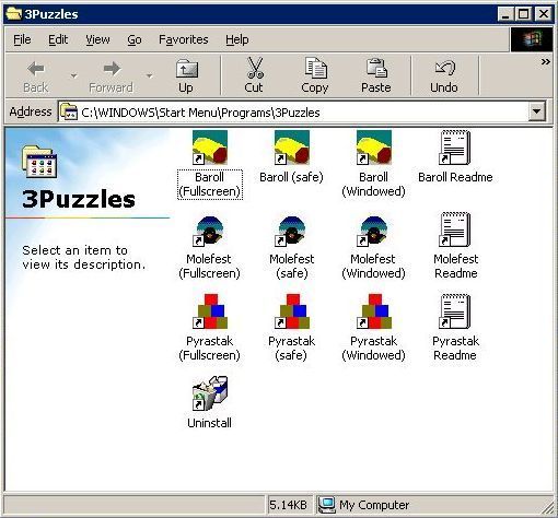 Game cover: 3 Puzzles