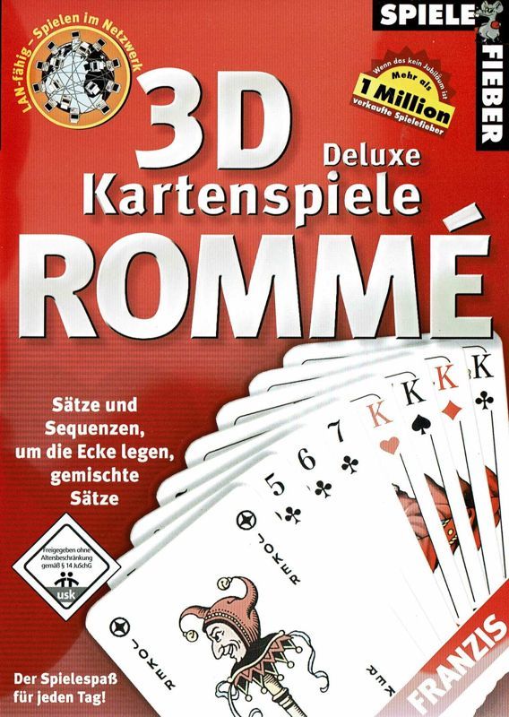 Game cover: 3D Kartenspiele Deluxe: Rommé