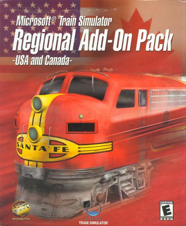 Game cover: Microsoft Train Simulator: Regional Add-On Pack: USA and Canada
