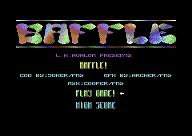 Game cover: Baffle