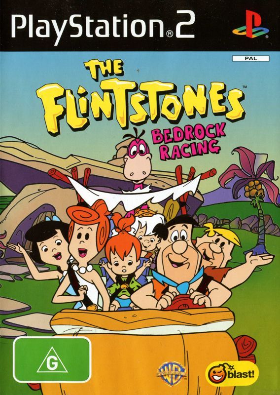 Game cover: The Flintstones: Bedrock Racing