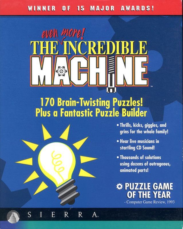 Game cover: The Even More! Incredible Machine