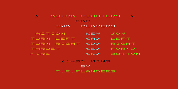 Game cover: Astro Fighters
