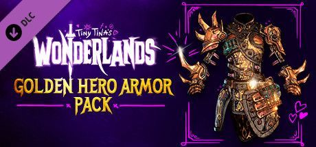 Game cover: Tiny Tina's Wonderlands: Golden Hero Armor Pack
