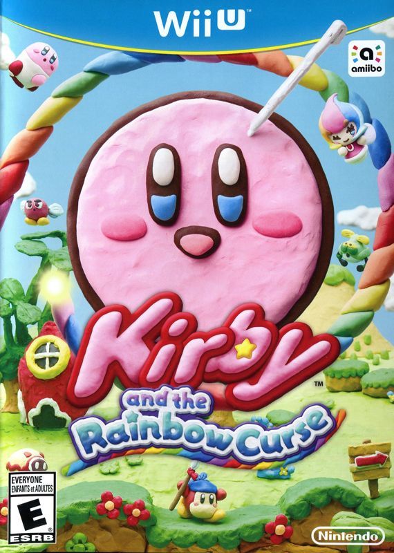 Game cover: Kirby and the Rainbow Curse