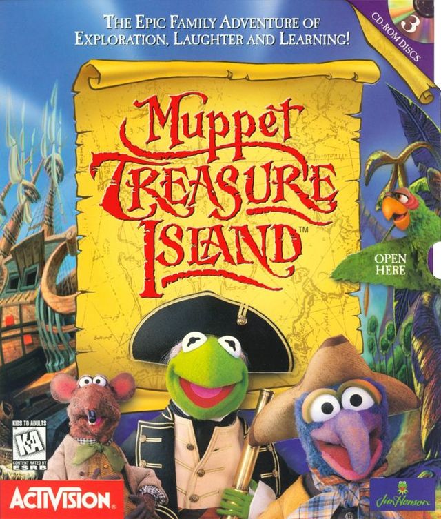 Game cover: Muppet Treasure Island