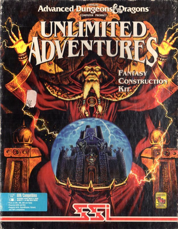 Game cover: Unlimited Adventures