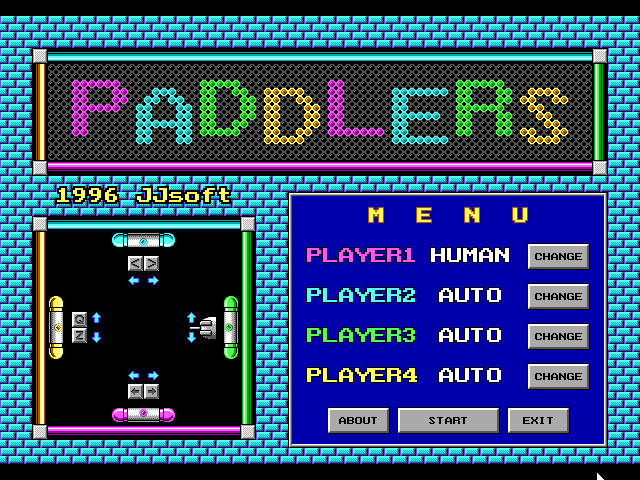 Game cover: Paddlers