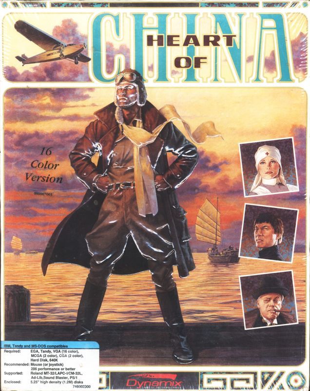 Game cover: Heart of China