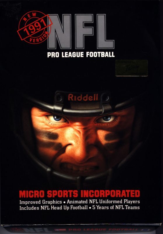 Game cover: NFL Pro League Football: New 1991 Version