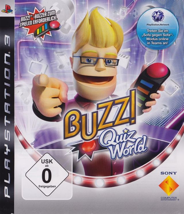 Game cover: Buzz! Quiz World