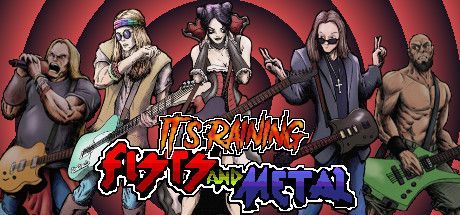 Game cover: It's Raining Fists and Metal