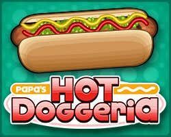 Game cover: Papa's Hot Doggeria