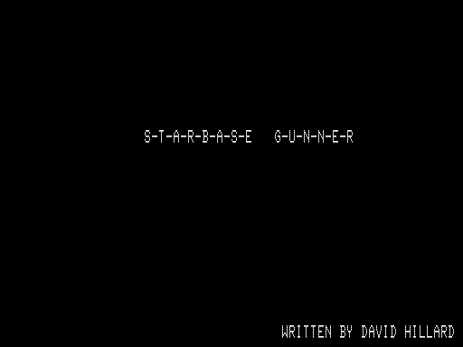Game cover: Starbase Gunner