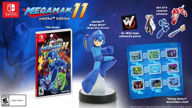 Game cover: Mega Man 11 (amiibo Edition)