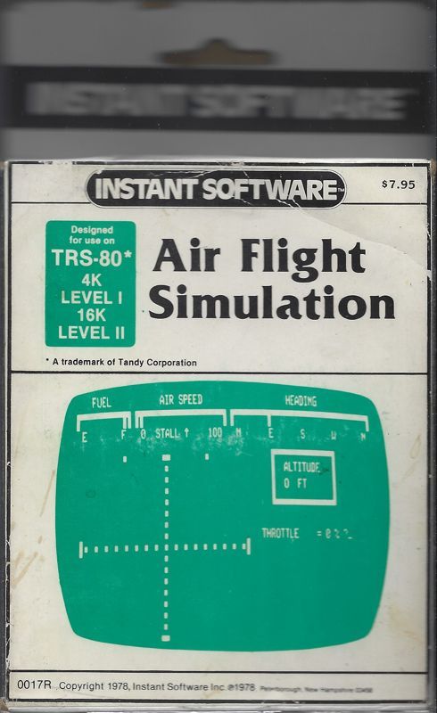 Game cover: Air Flight Simulation