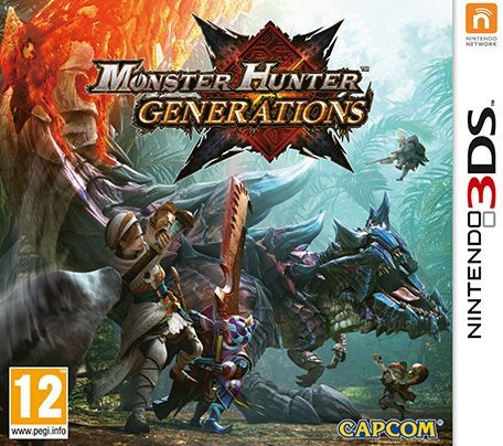 Game cover: Monster Hunter: Generations