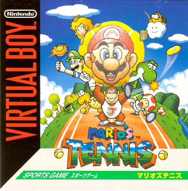 Game cover: Mario's Tennis