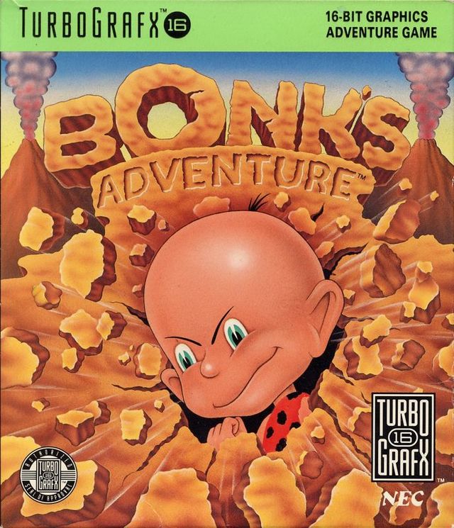Game cover: Bonk's Adventure