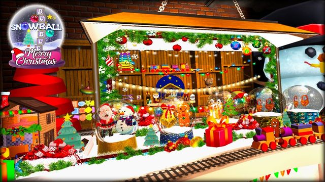 Game cover: Merry Christmas Snowball Bubble