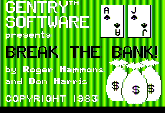 Game cover: Break the Bank!