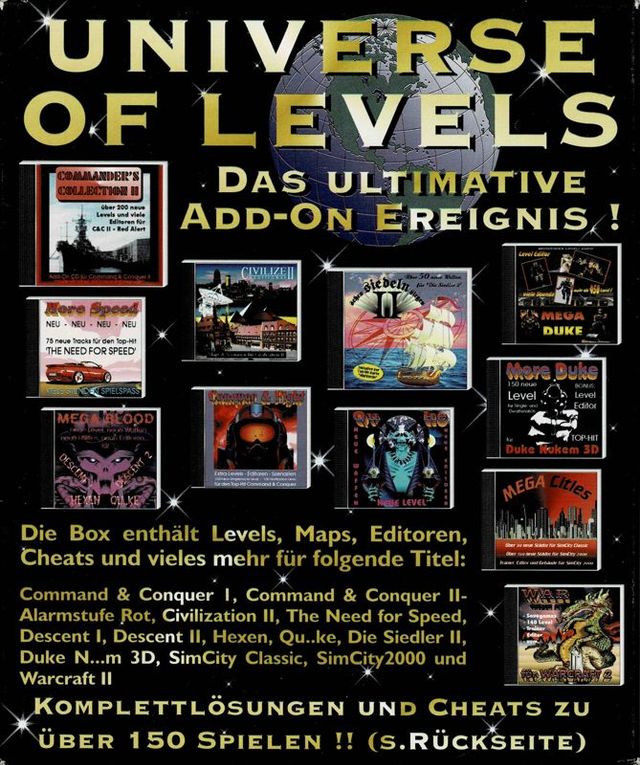 Game cover: Universe of Levels: Das Ultimative Add-On Ereignis!