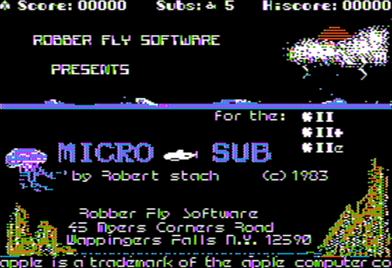 Game cover: Micro Sub