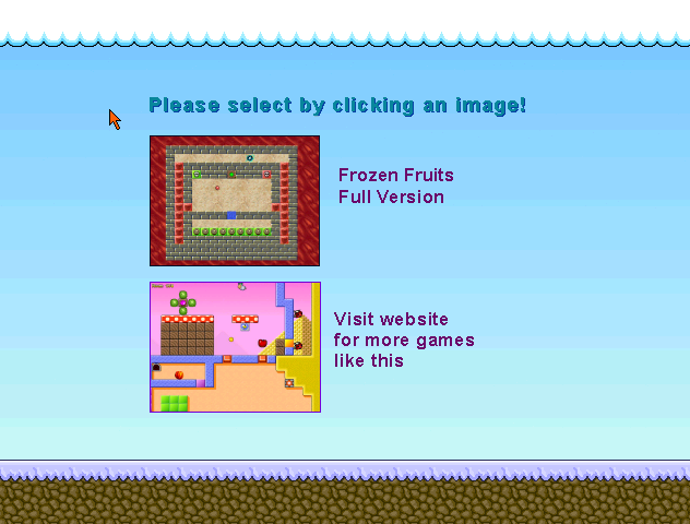 Game cover: Frozen Fruits