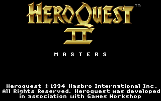 Game cover: HeroQuest II: Legacy of Sorasil