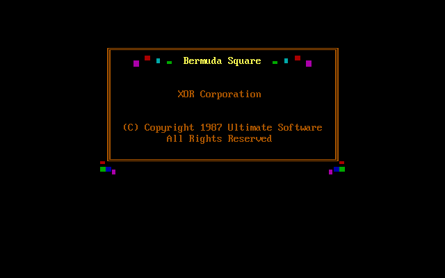 Game cover: Bermuda Square
