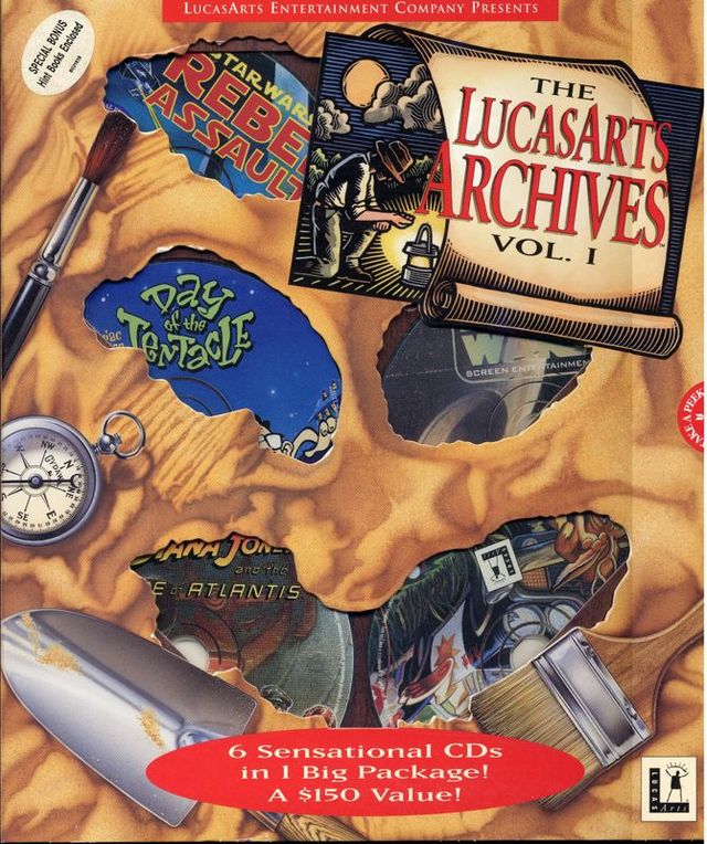Game cover: The LucasArts Archives: Vol. I