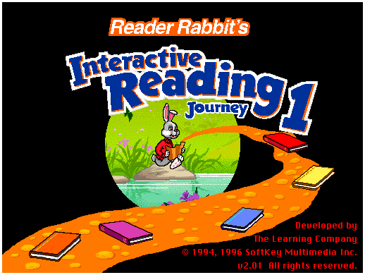 Game cover: Reader Rabbit's Interactive Reading Journey