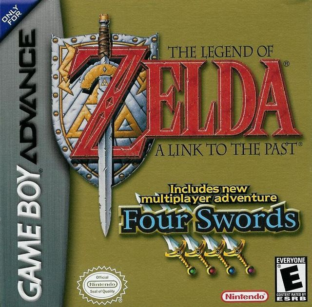 Game cover: The Legend of Zelda: A Link to the Past/Four Swords