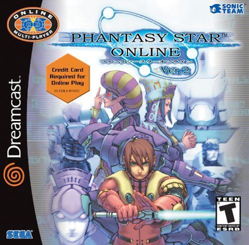 Game cover: Phantasy Star Online Ver. 2