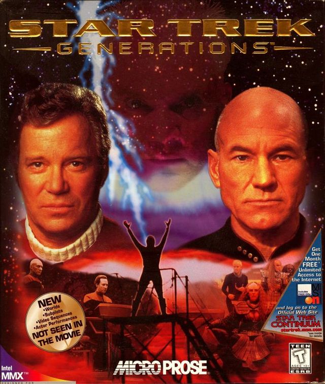 Game cover: Star Trek: Generations