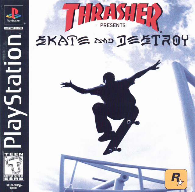 Game cover: Thrasher Presents Skate and Destroy