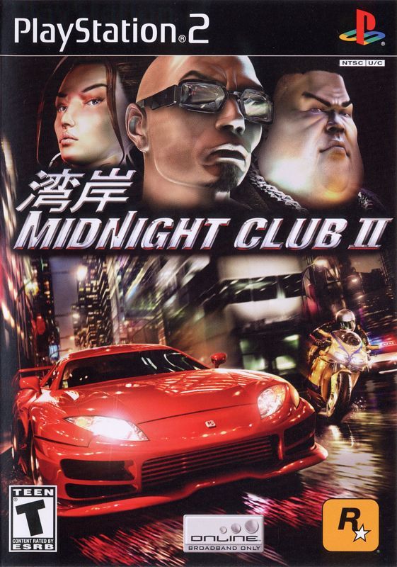 Game cover: Midnight Club II