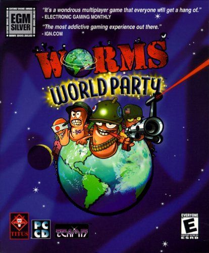Game cover: Worms World Party