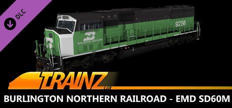 Game cover: Trainz 2022: Burlington Northern Railroad - EMD SD60M