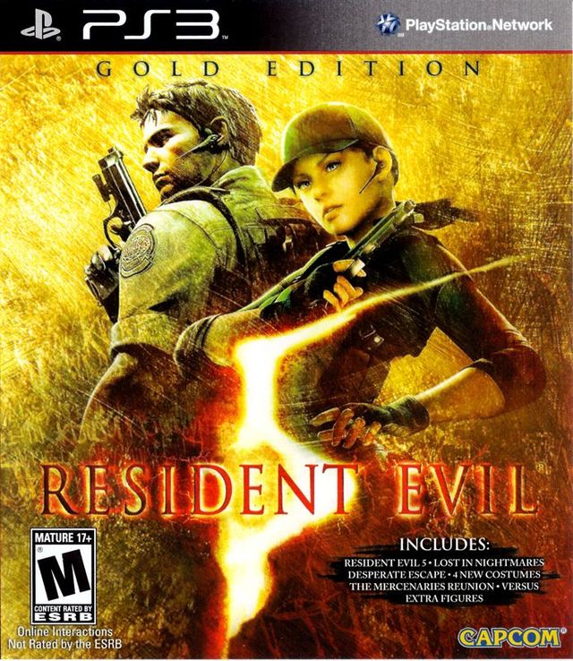 Game cover: Resident Evil 5: Gold Edition