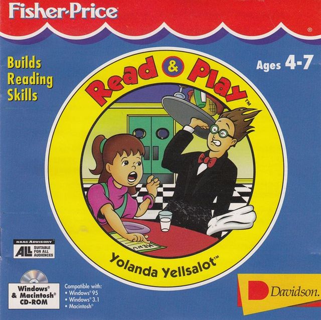 Game cover: Fisher-Price Read & Play: Yolanda Yellsalot