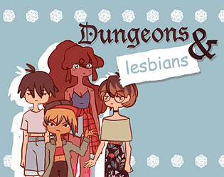 Game cover: Dungeons & Lesbians
