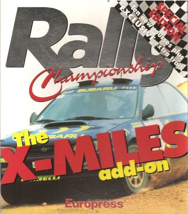 Game cover: Rally Championship: The X-Miles Add-On (Special Edition)