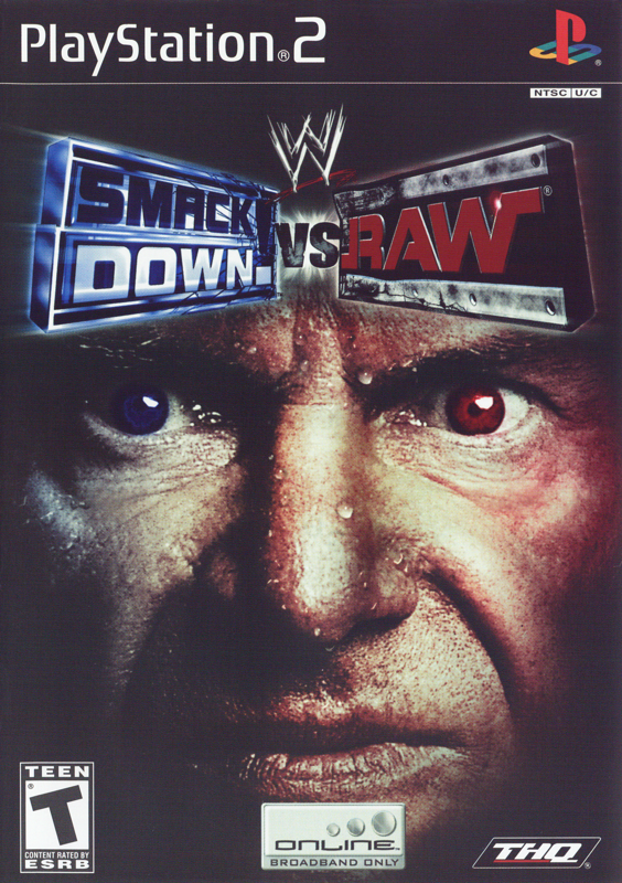 Game cover: WWE Smackdown vs. Raw