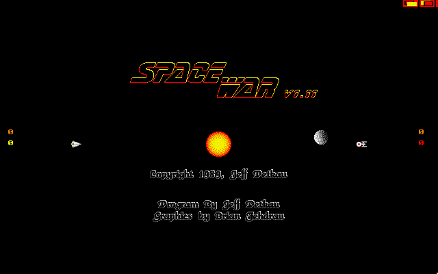 Game cover: Space War