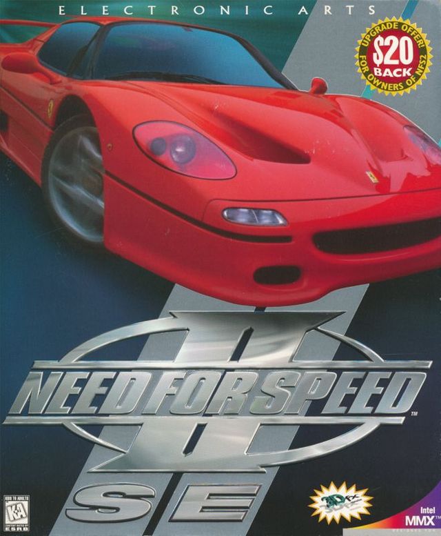 Game cover: Need for Speed II: SE